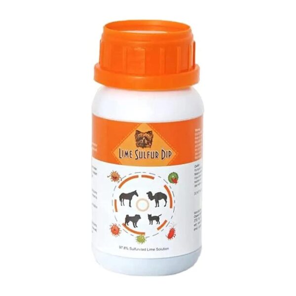 Pet Skin Relief with Calcium Sulfur and Lime Formula