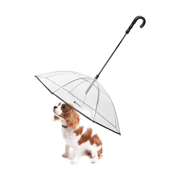 Pet Umbrella with Built-in Leash for Small Dogs under 20 Inches