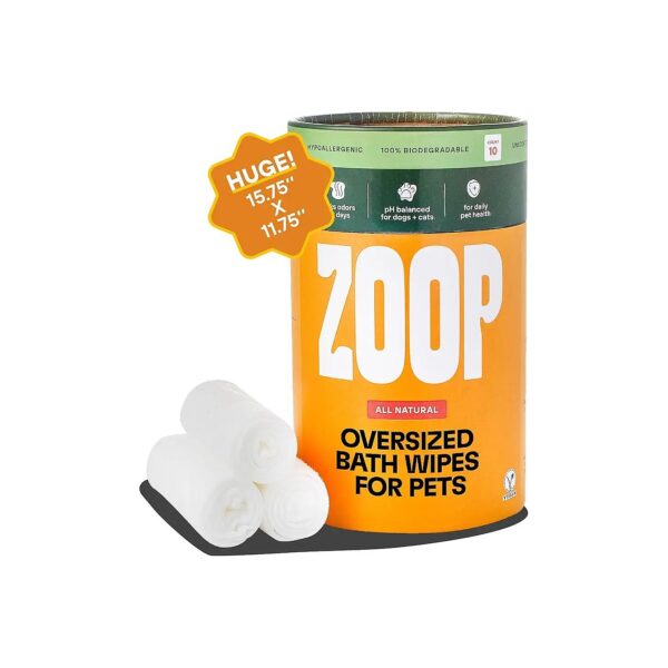 Pet Wipes for Dogs and Cats, Natural Ingredients, Veterinarian-Formulated