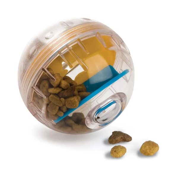 Pet Zone IQ Treat Ball for Dogs - Slow Feeder and Treat Dispenser