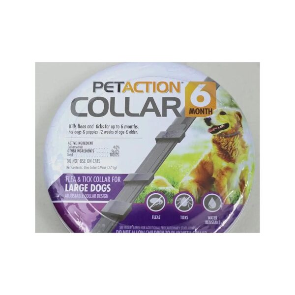 PetAction Flea Tick Collar for Large Dogs Pre-Infestation Prevention