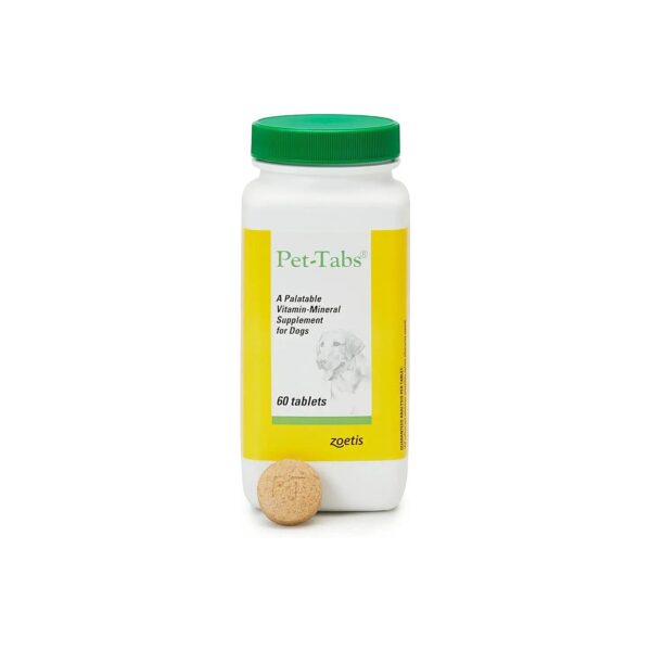 Pet-Tabs Multivitamin and Mineral Supplement for Dogs with Special Nutritional Needs