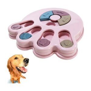 Pink Dog Interactive Puzzle Toy for Puppy Training and Cognitive Development