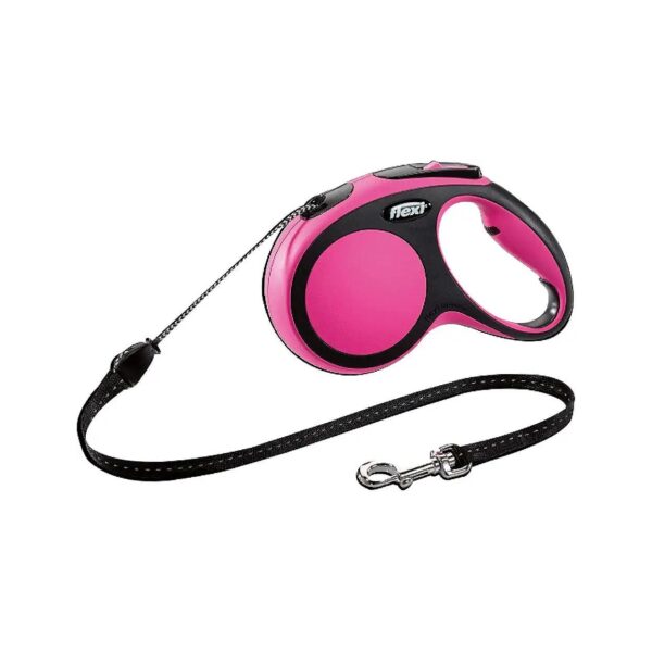 Pink Multi-Colored Leash for Small Dogs with High Wear Comfort