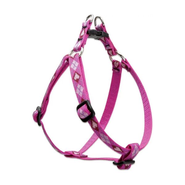 Pink Puppy Love Step In Harness for Small Dogs 12-18'' Girth