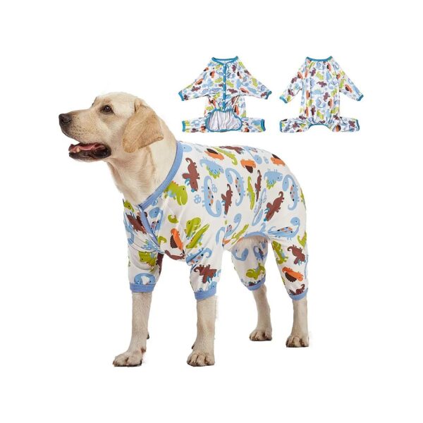 Pitbull-Friendly Dog Pajamas for Fit and Comfort