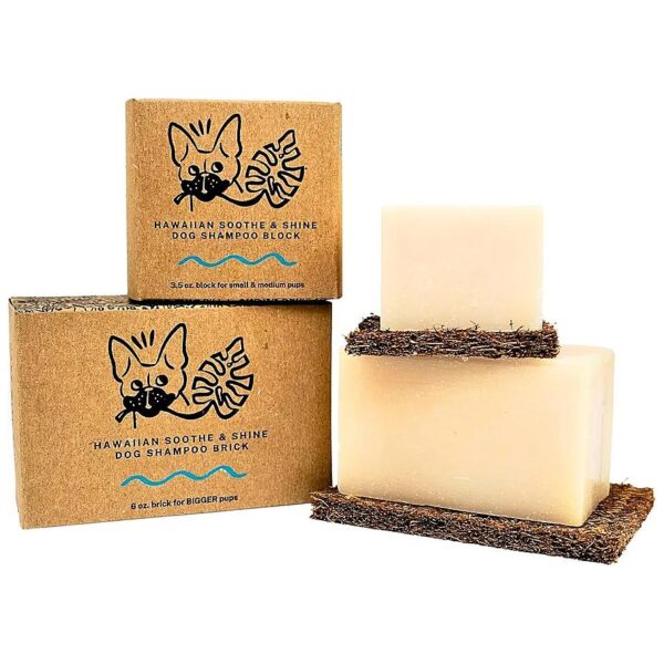 Plant-Based Dog Shampoo Bar for Sensitive Skin, Allergies, and Itching Relief