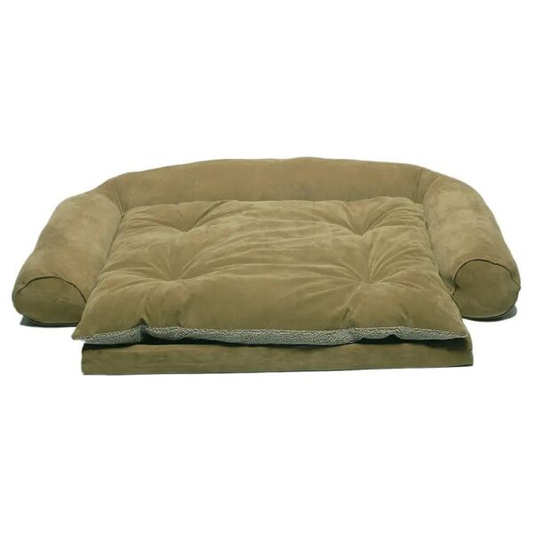 Polyester Fiber Filled Sage Couch with Button Tufted Design for Comfortable Sitting