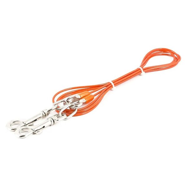 Polyvinyl Chloride Orange Tie Out Cable Lead 3m x 4mm with Medium Size