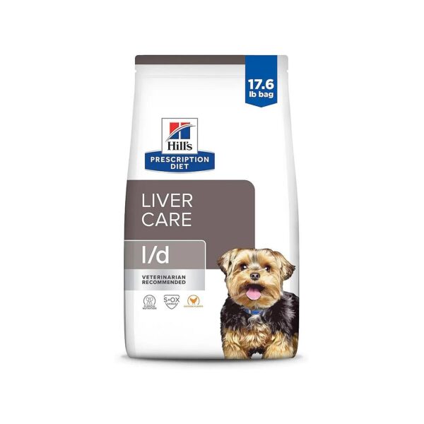 Pork Flavor Dry Dog Food with Moderate Protein for Vital Liver Function