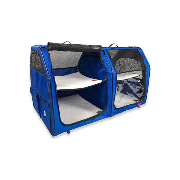 Portable Dog Kennel with Spacious Interior for Large and Small Breed Dogs