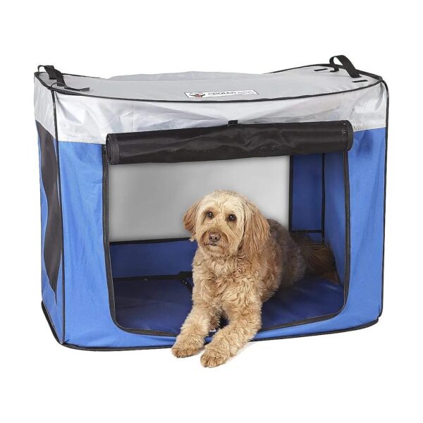 Portable Dog Shade for Large Breeds - UV Protection and Comfortable Cross Ventilation