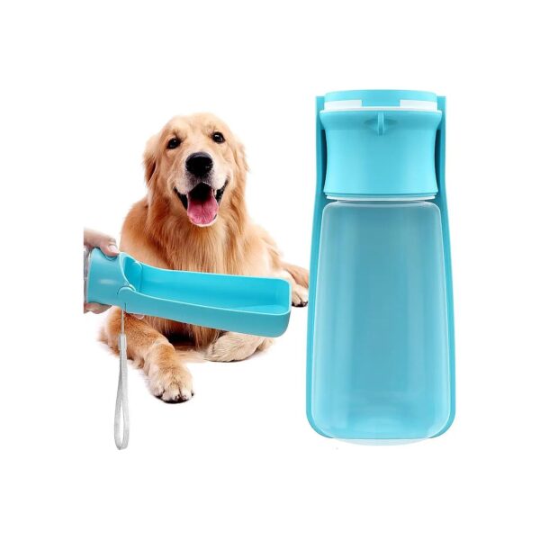 Portable Dog Water Bottle for Walking Holds 19OZ or 12OZ for Small Medium Large Dogs