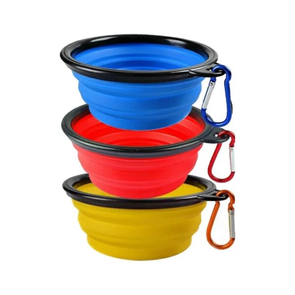 Portable Pet Bowls for Small to Medium Size Dogs