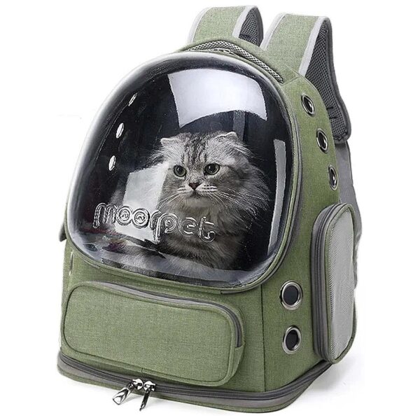 Portable Pet Carrier Backpack for Small Cats and Dogs with Ventilation