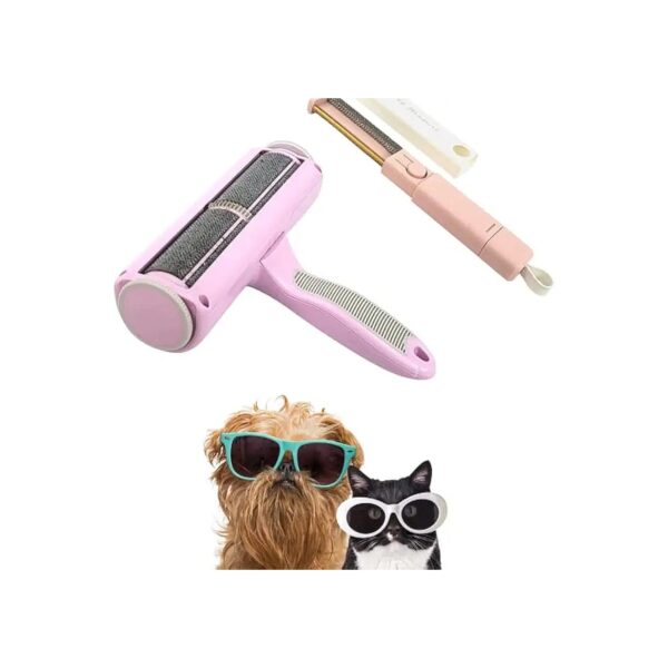 Portable Pet Hair Removal Tool for Cleaning Furniture and Rugs