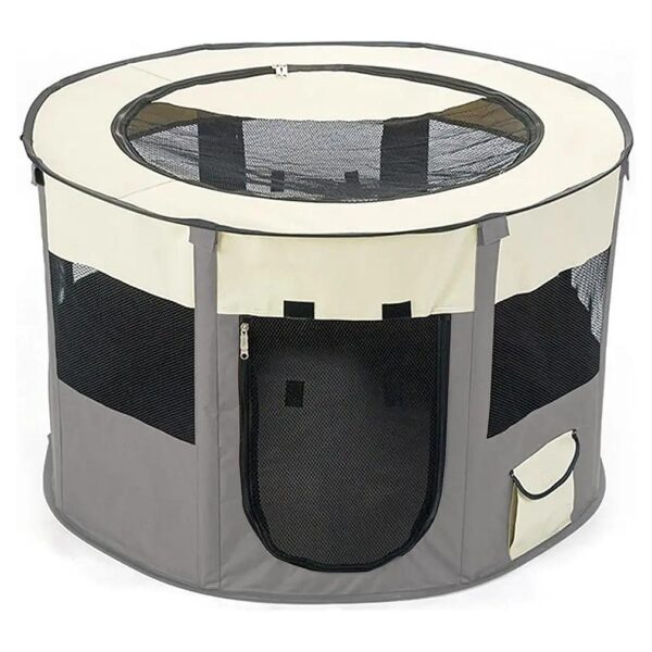 Portable Pet Isolation Room for Cat Delivery with Waterproof Padding