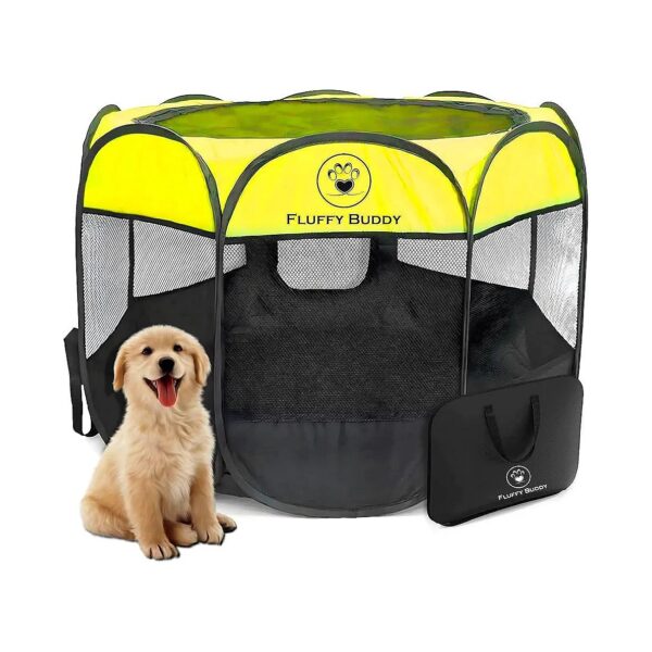 Portable Pet Playpen for Dogs Cats Puppies Small Animals Pet Containment Area