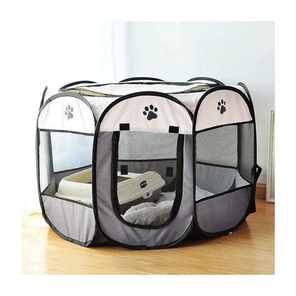 Portable Pet Tent for Cats Small Dogs with Ample Space for Indoor Outdoor Use