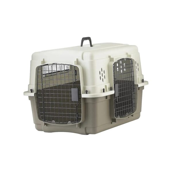 Portable Small Pet Crate for Air Travel and Easy Cleaning