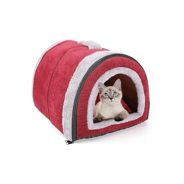 Portable and Foldable Pet Bed for Small Pets, Super Soft and Comfortable