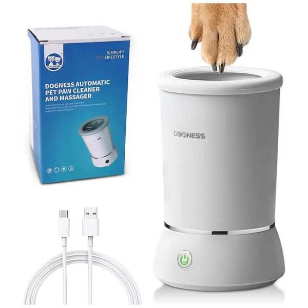 Portable and Rechargeable Dog Paw Cleaning Machine for Small Dogs