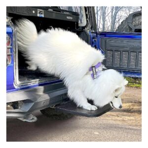 Portable and Space-Saving Car Steps for Dogs of All Sizes with Tool-Free Installation