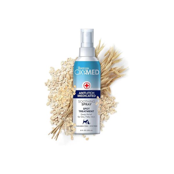 Powerful Anti-Itch Spray for Dogs and Cats with Deep-Reach Exfoliation