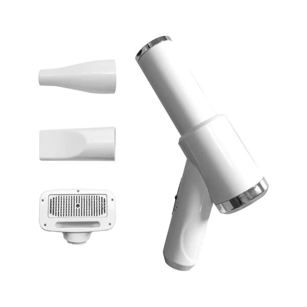 Powerful Dog Hair Dryer with 3 Types of Nozzles for Customized Drying and Styling