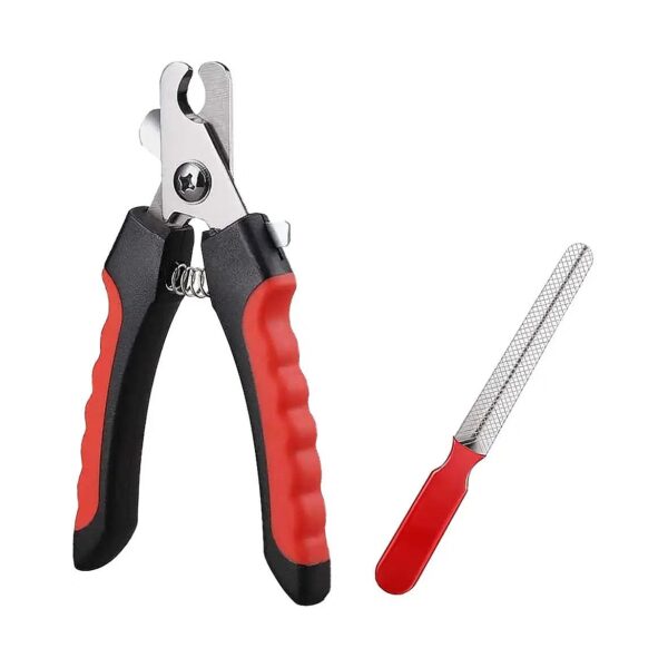 Precise Dog Nail Clippers for Small to Medium-Large Dogs with Automatic Safety Stop Blade