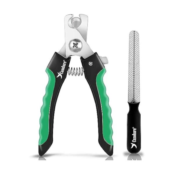 Precise Pet Nail Clippers for Trimming Dog Nails with Safety Lock and Protective Guard