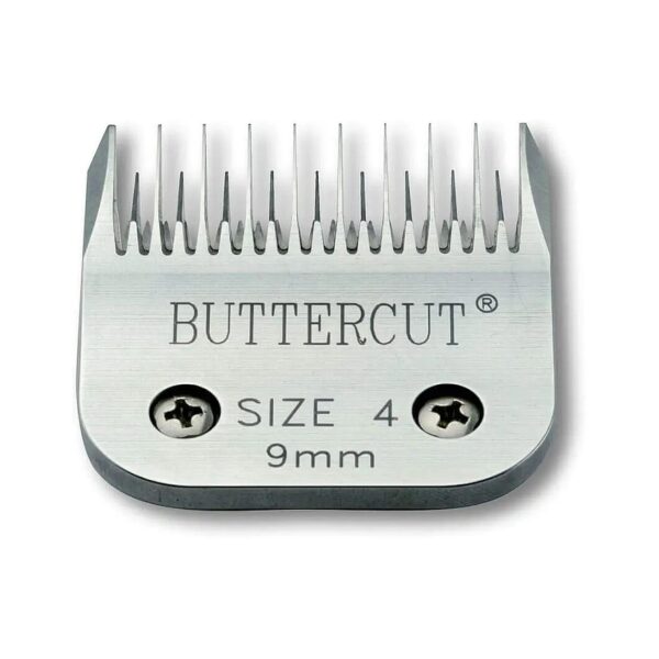 Precision-Cut Stainless Steel Dog Clipper Blade with Skip Tooth and 3/8-Inch Cut