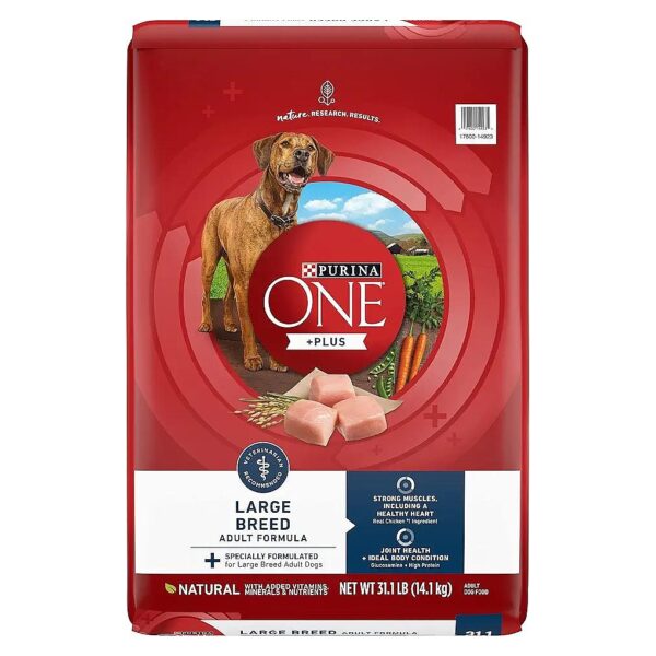 Premium Adult Dog Food Formula with Chicken Flavor and Crunchy Bites