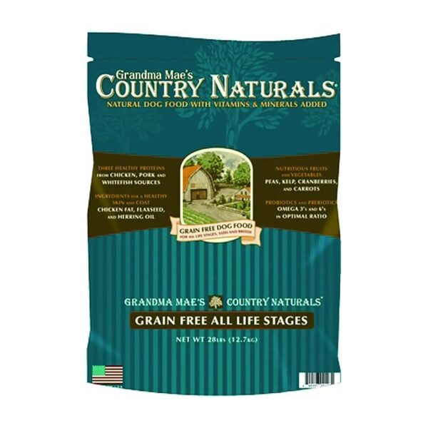 Premium All Natural Adult Dog Food Grain Free Dry Kibble