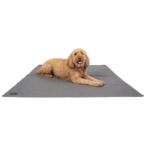 Premium Cooling Pet Blanket for Dogs and Cats - Large Size - Grey