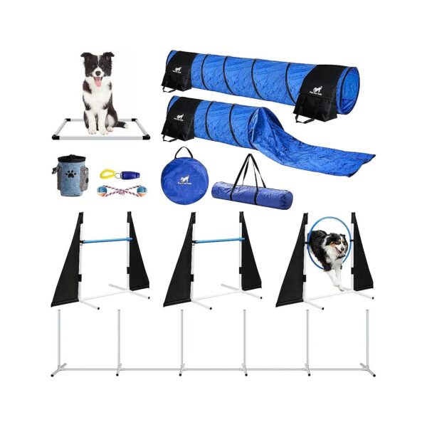 Premium Dog Agility Training Kit for Large and Small Dogs