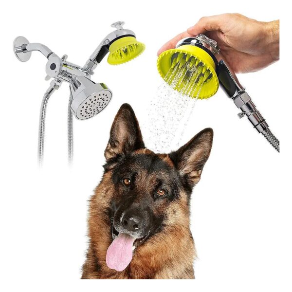 Premium Dog Bathing Kit with Adjustable Water Pressure and Ergonomic Design for All Ages