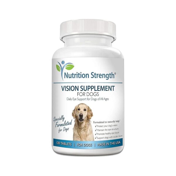 Premium Dog Eye Care Supplements with Astaxanthin and Vitamin E for Healthy Vision