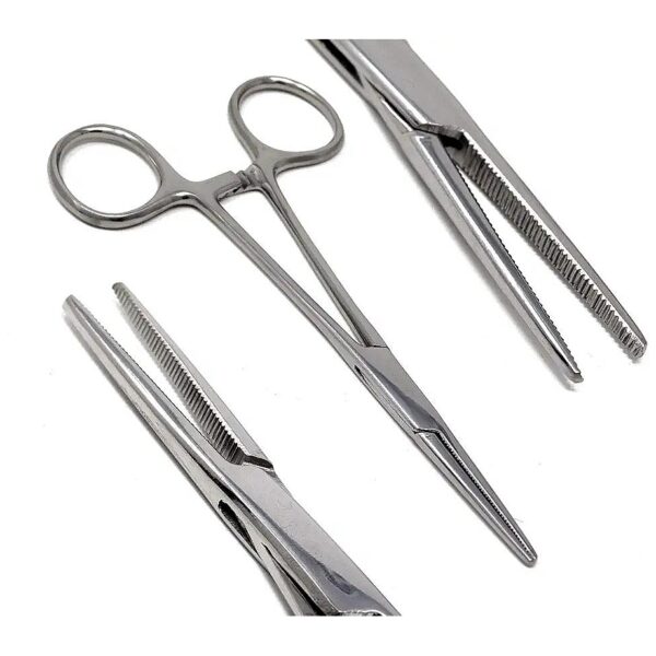 Premium Dog Grooming Hemostat Locking Forceps Pliers for Ears and Noses