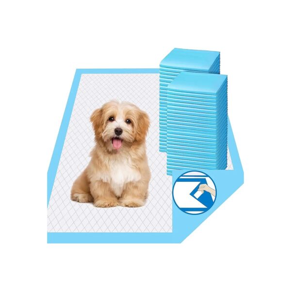 Premium Dog Pee Pads for Home Use or Travel Quick-Dry and Leak-Proof Design