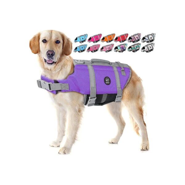 Premium Dog Swim Vest for Small Medium and Large Dogs with Adjustable Belt