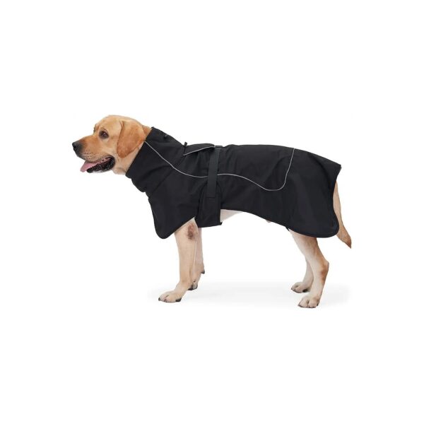 Premium Dog Winter Jacket Reflective Waterproof Windproof for Large Dogs Winter Hiking