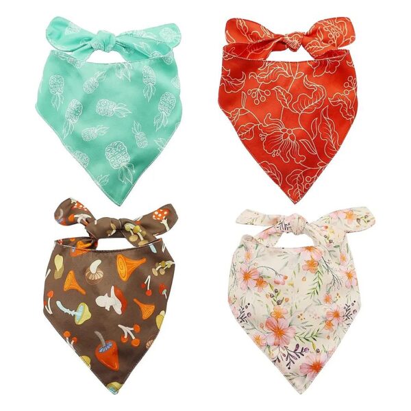 Premium Durable Fabric Dog Bandanas for Large Dogs with Adjustable Neck Sizes