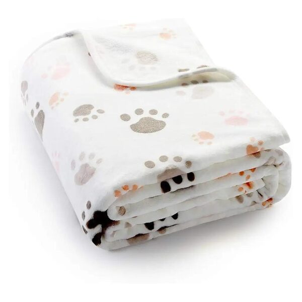 Premium Flannel Fleece Pet Blanket for Dog and Cat Owners