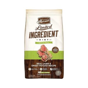 Premium, Healthy, and Wholesome Grain-Free Dry Dog Food with Lamb and Sweet Potato Recipe