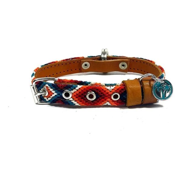 Premium Leather Handmade Dog Collars for Small Medium Large Breeds Mexico