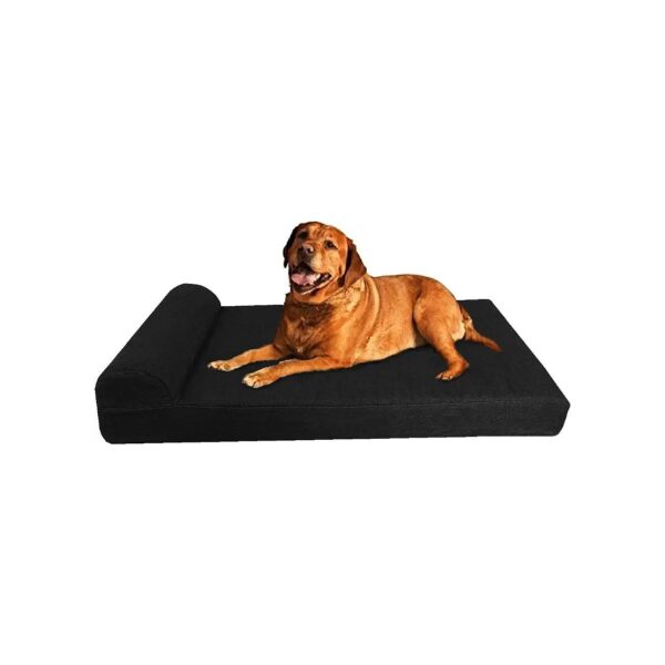 Premium Orthopedic Dog Bed for Large Dogs with Density Memory Foam and Removable Cover