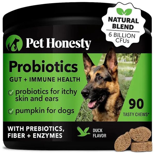 Premium Probiotics for Dogs with Diarrhea and Bowel Support