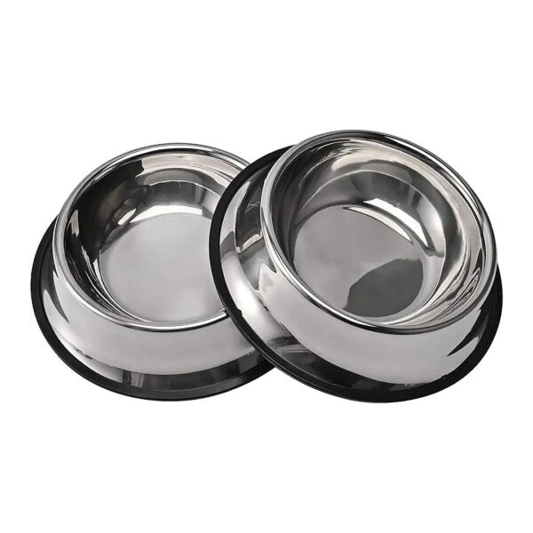 Premium Quality Dog Bowl with Anti-Skid Rubber Base for Small, Medium, or Large Pets