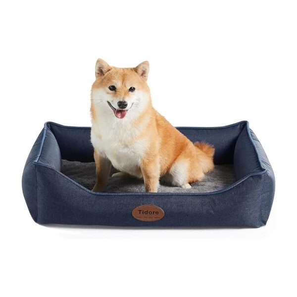 Premium Quality Orthopedic Dog Bed with Washable Removable Cover and Waterproof Lining